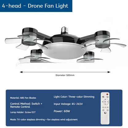 Screw-in Ceiling Fan Light Bulb with Remote Control